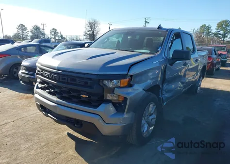 2024 Chevrolet Silverado 1500 4Wd Short Bed Custom from USA, damaged, VIN 1GCPDBEK2RZ148510